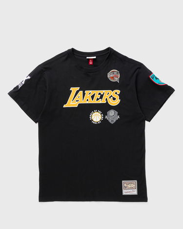 Tričko Mitchell & Ness NBA N&N PREMIUM TEE LOS ANGELES LAKERS HALL OF FAME PAU GASOL #16 Čierna | TCRW6862-LALYYPGABLCK, 0