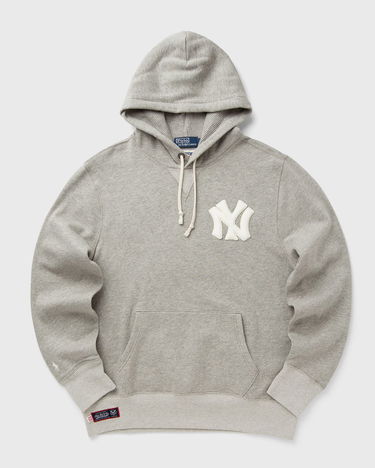 Mikina Polo by Ralph Lauren Long Sleeve Hooded Sweatshirt with Waffle-Lined Hood and Kangaroo Pocket Šedá | 710982812001, 0