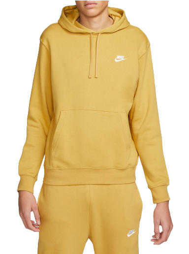 Mikina Nike Sportswear Club Fleece Pullover Hoodie Žltá | bv2654-725