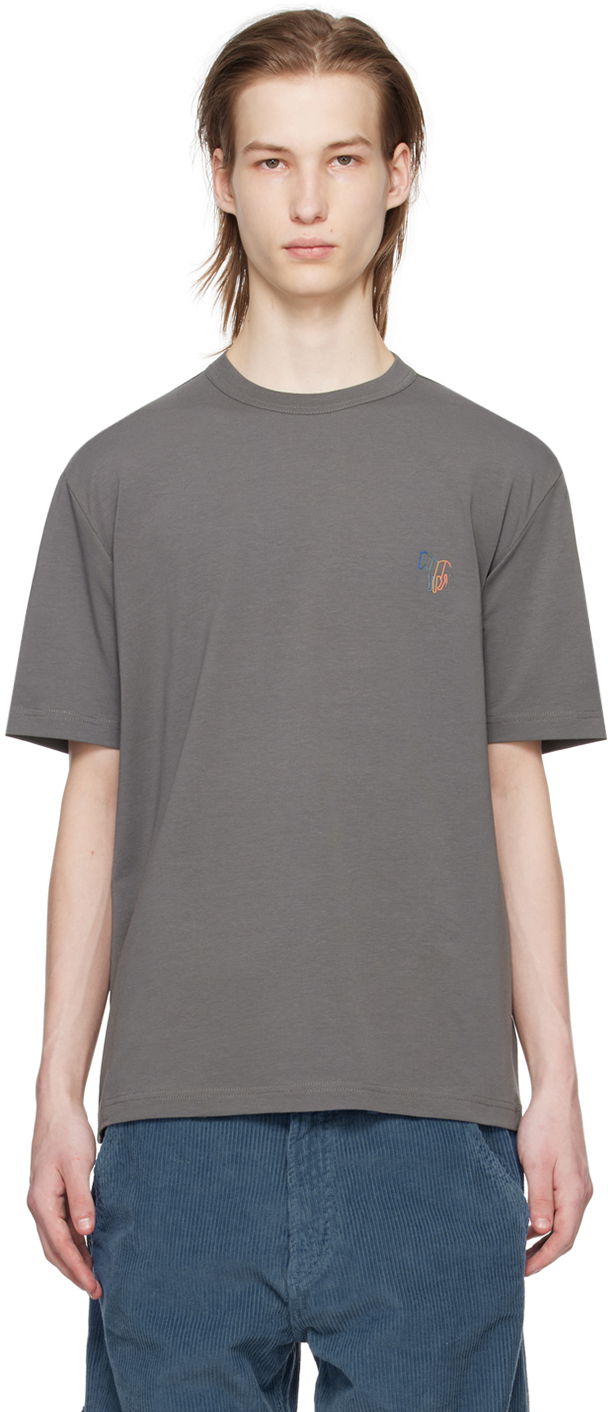 Tričko Paul Smith PS Paul Smith Zebra T-Shirt Šedá | M2R-220X-M21816-76, 0