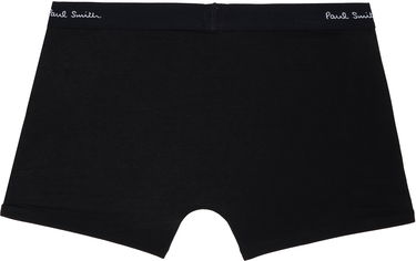 Boxerky Paul Smith Paul Smith Three-Pack Long Plain Boxer Briefs Čierna | M1A-480E-M3PK-79, 2