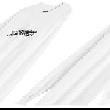 Tričko Neighborhood LS-2 Long Sleeve T-Shirt, Size Large Biela | 251PCNH-LT02-WHT, 1