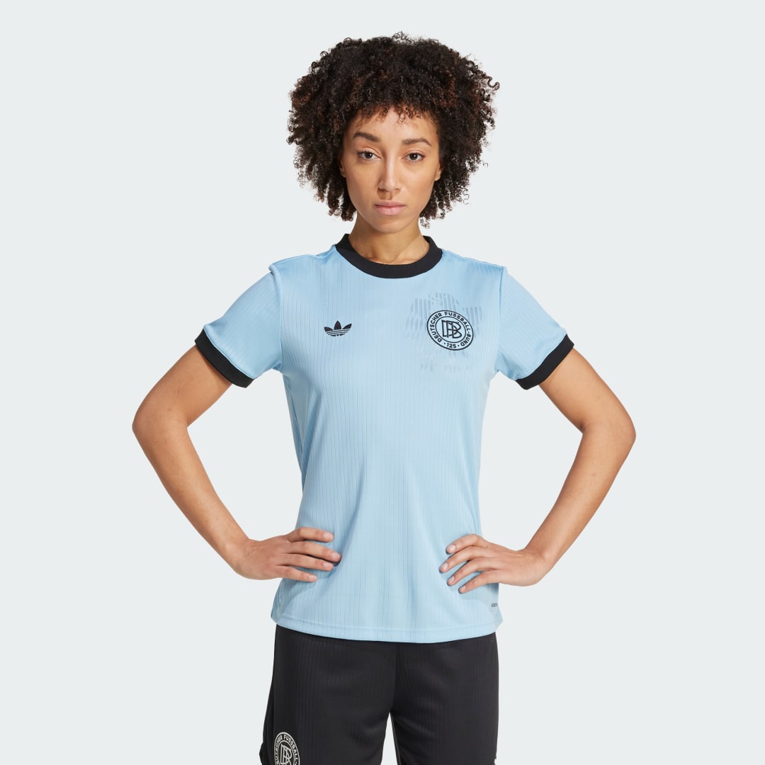 Tričko adidas Performance Germany Anniversary T-Shirt Modrá | JY1314, 0