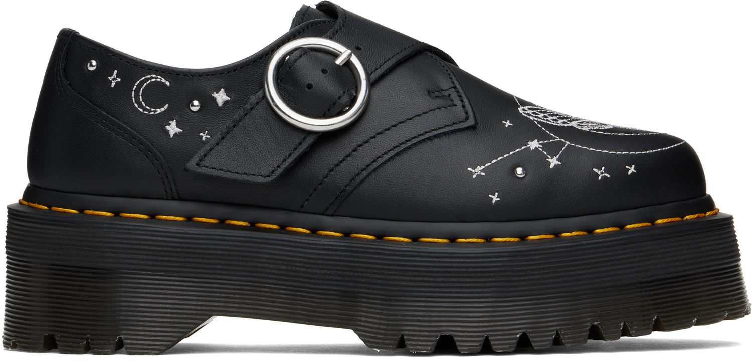 Oblečenie Dr. Martens Celestial Moth Platform Monkstraps Čierna | 41277001, 0