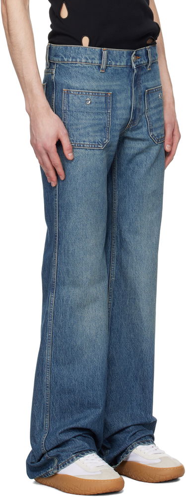Džínsy Coperni Coperni Four Pocket Straight Leg Jeans Modrá | COPP108F2014MEN, 1