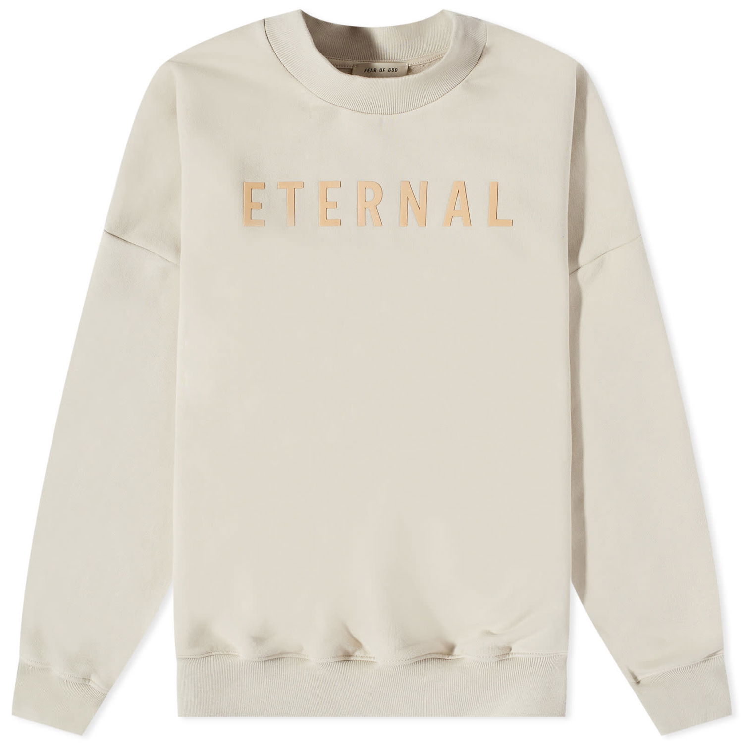 Sveter Fear of God Eternal Fleece Crewneck Béžová | FGE50-003AFLC-024, 0