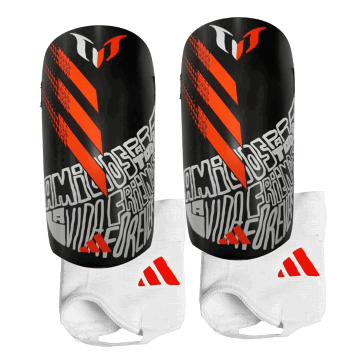Športový doplnok adidas Originals Messi Shin Guards with Ankle Guards Rôznofarebný | HF9722, 0
