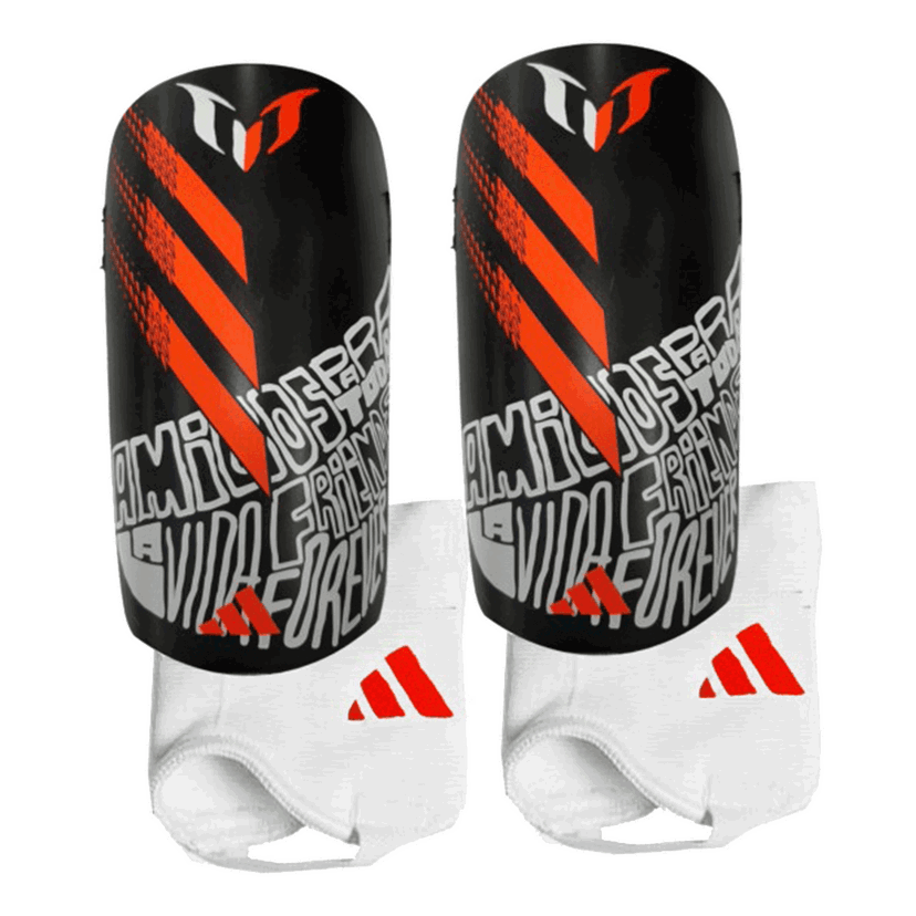 Športový doplnok adidas Originals Messi Shin Guards with Ankle Guards Rôznofarebný | HF9722