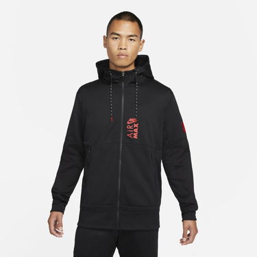 Mikina Nike Sportswear Air Max Full-Zip Hoodie Čierna | DV2433-010, 0