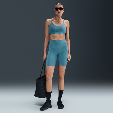 Šortky Nike Zenvy High-Waisted 8" Bike Shorts Tyrkysová | DQ6003-006, 0
