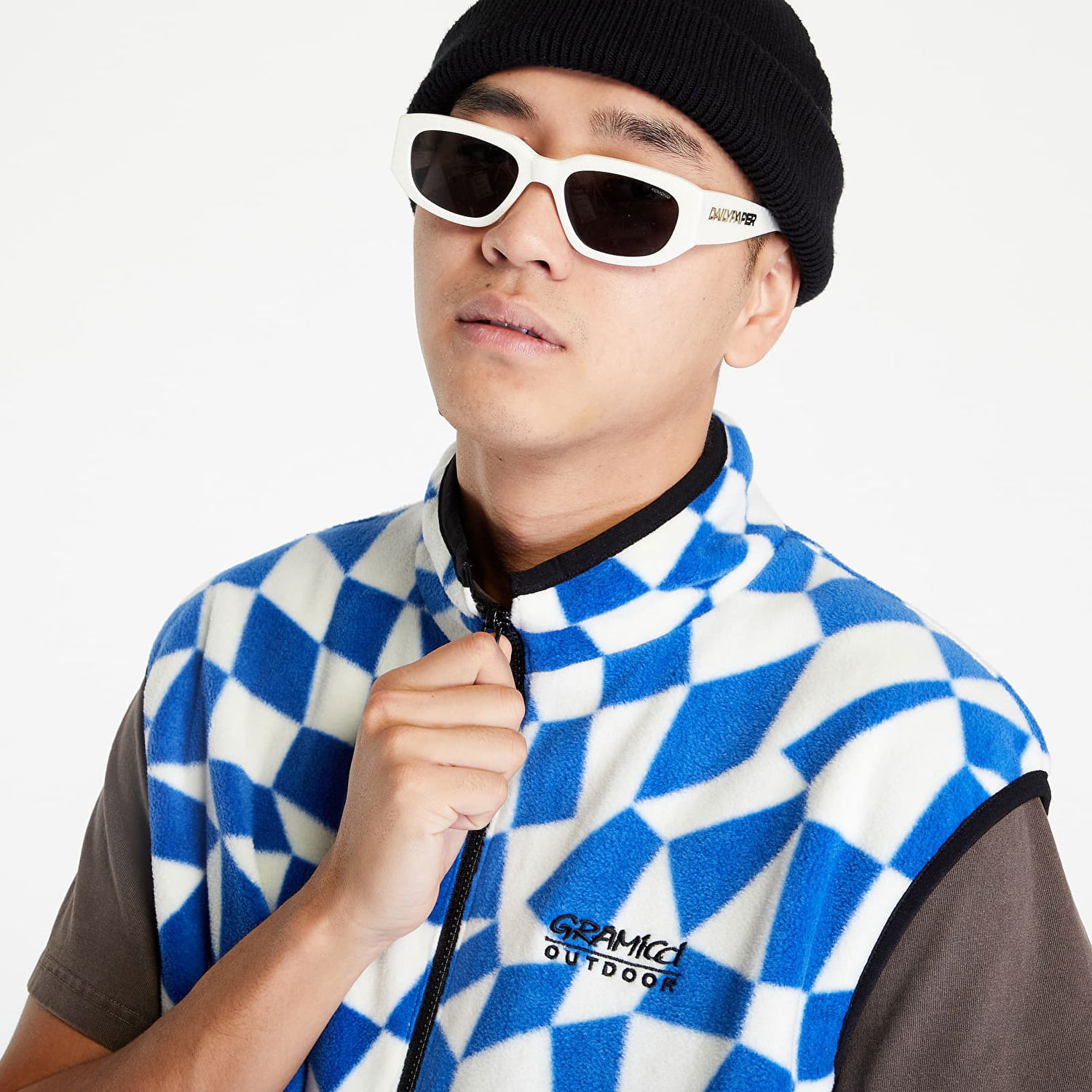 Vesta GRAMICCI Reversible Vest Rôznofarebný | G2FU-J041 Blue Check, 0