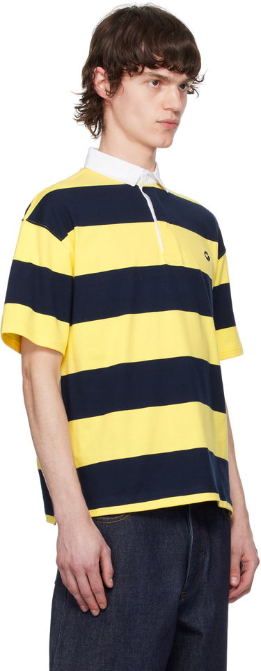 Polo tričko Coperni Coperni Striped Polo Žltá | COPJS117F5026MEN, 1