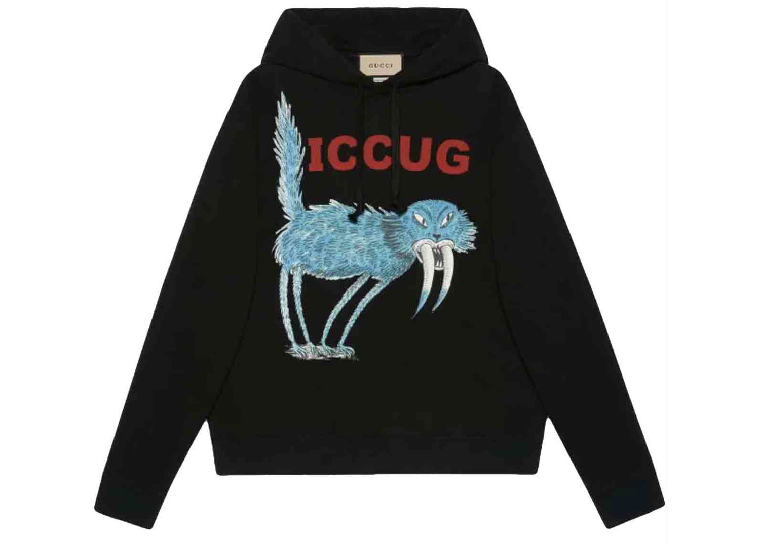 Mikina Gucci Freya Hartas ICCUG Hoodie Čierna | 646953XJDJN, 0