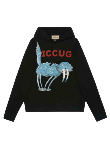 Mikina Gucci Freya Hartas ICCUG Hoodie Čierna | 646953XJDJN