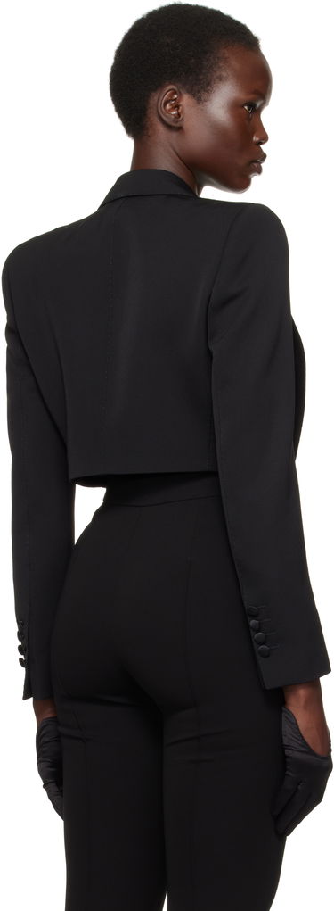 Bomber bunda Dolce & Gabbana Dolce&Gabbana Spencer Tuxedo Wool Blazer Čierna | F296YT FU21E, 2