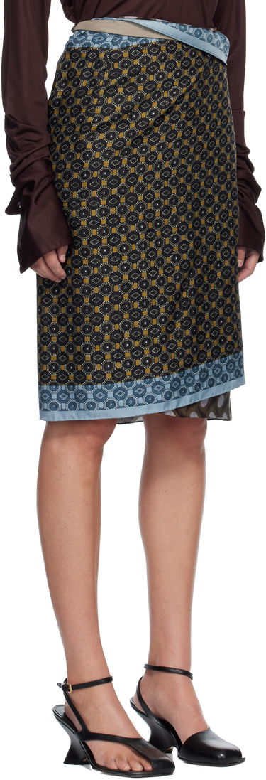 Sukňa Dries Van Noten Dries Van Noten Wrap Scarf Midi Skirt Rôznofarebný | 252-010815-2214, 1
