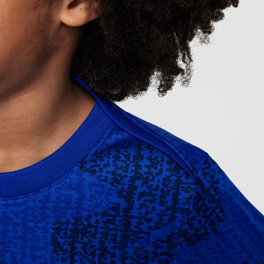 Tričko Nike FFF Academy Pro Dri-FIT Short Sleeve Pre-Match Football Shirt Modrá | FZ9914-438, 1