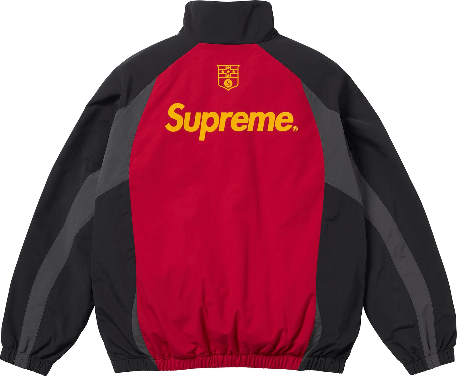 Vetrovka Supreme S Logo Track Jacket Size L Čierna | FW24J67 BLACK, 1