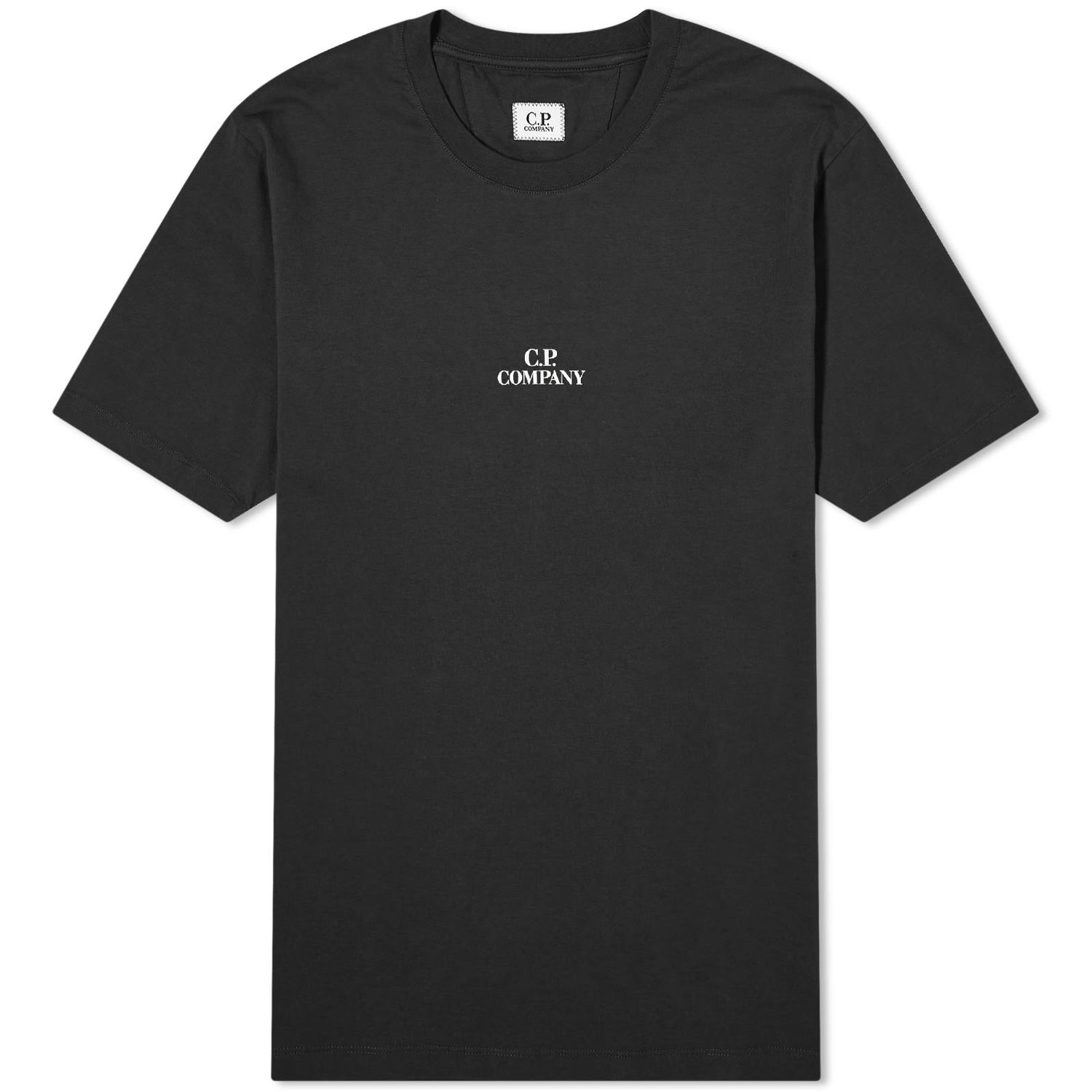 Tričko C.P. Company 30/1 Jersey Graphic T-Shirt Čierna | CMTS141A-006586W-999, 0