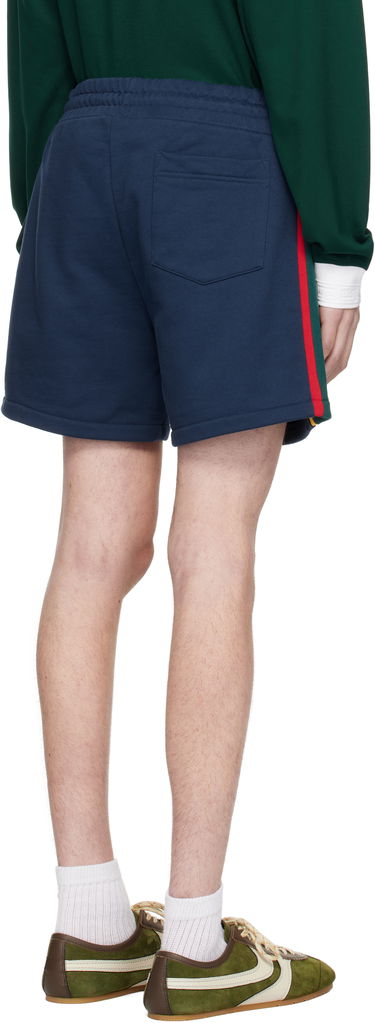 Šortky Casablanca Colourblock Shorts Navy | MPS25-JTR-240-01, 2