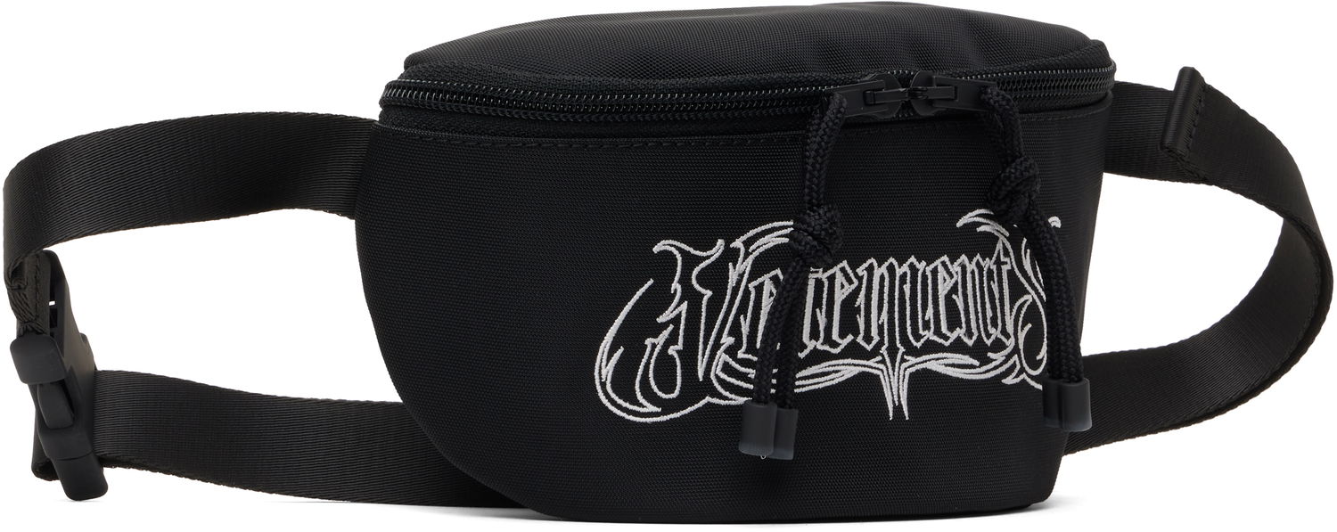Ľadvinka VETEMENTS Metal Logo Belt Bag Čierna | UA66BA120B, 1