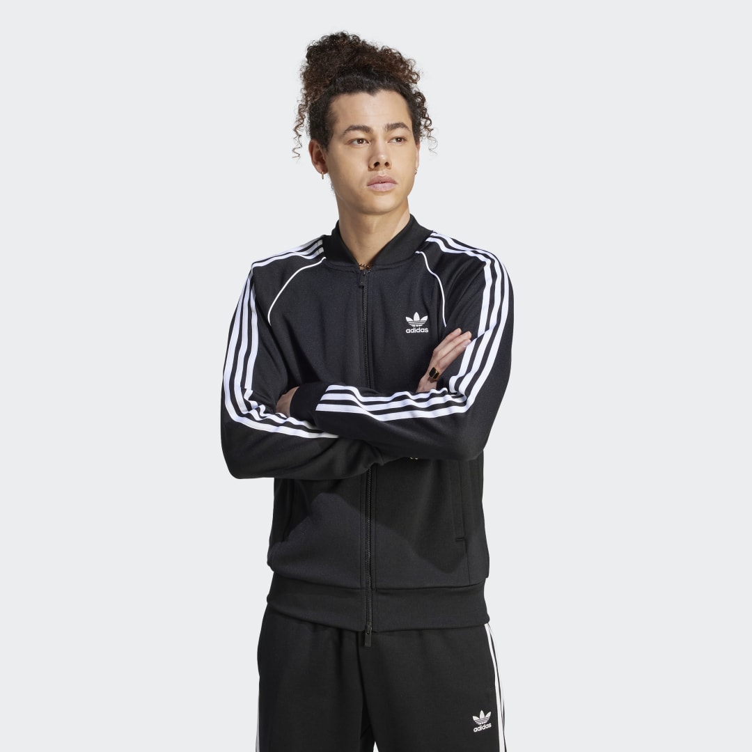 Bunda adidas Originals Adicolor Classics SST Track Top Čierna | IM4545, 1