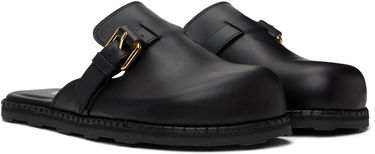Oblečenie Moschino Moschino Leather Mule Loafers Čierna | 251 MB10152G0M GA0 000, 3