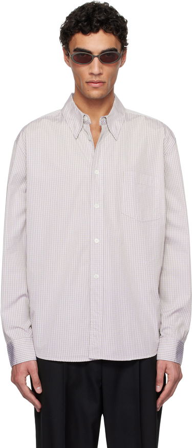 Košeľa OUR LEGACY OUR LEGACY Beyond Button-Down Shirt Fialová | M2252BDI, 0
