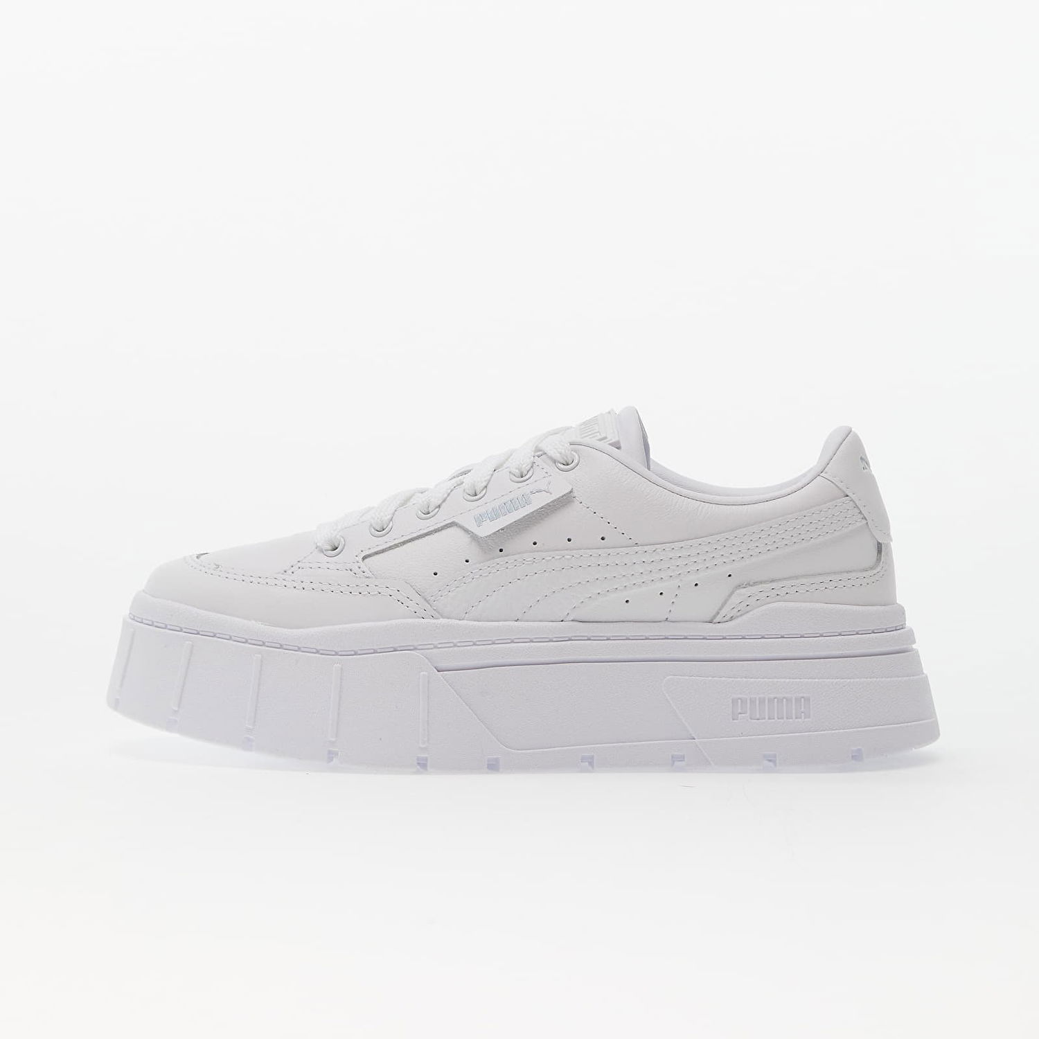 Tenisky a topánky Puma Mayze Stack Leather W Biela | 38441201, 0