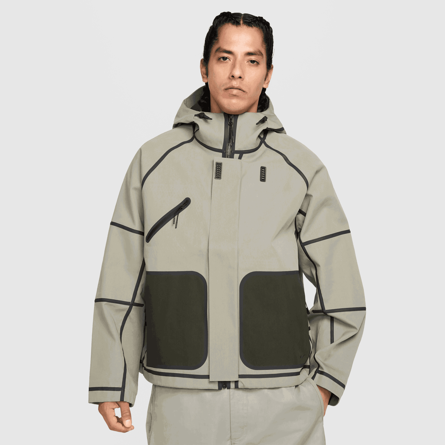 Parka Nike Storm-FIT Tech Hooded Rain Jacket Béžová | HM9473-320, 1