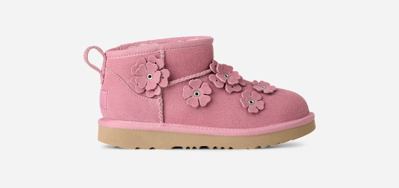 Tenisky a topánky UGG Classic Ultra Mini Fleur Ružová | 1180030K-HNPN, 0