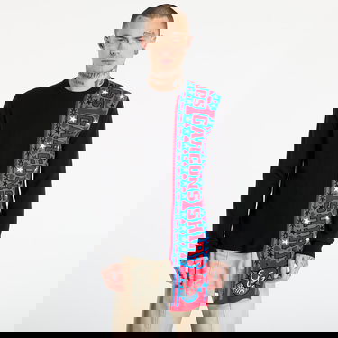 Sveter Comme des Garçons Comme des Garçons SHIRT Soccer Scarf Knitted Sweater Čierna | FP-N004-W25 Black, 0