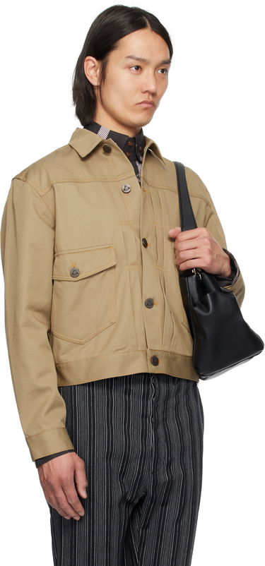 Bunda Vivienne Westwood Vivienne Westwood Marlene Cropped Jacket Béžová | 2801000E-W011Y-, 1