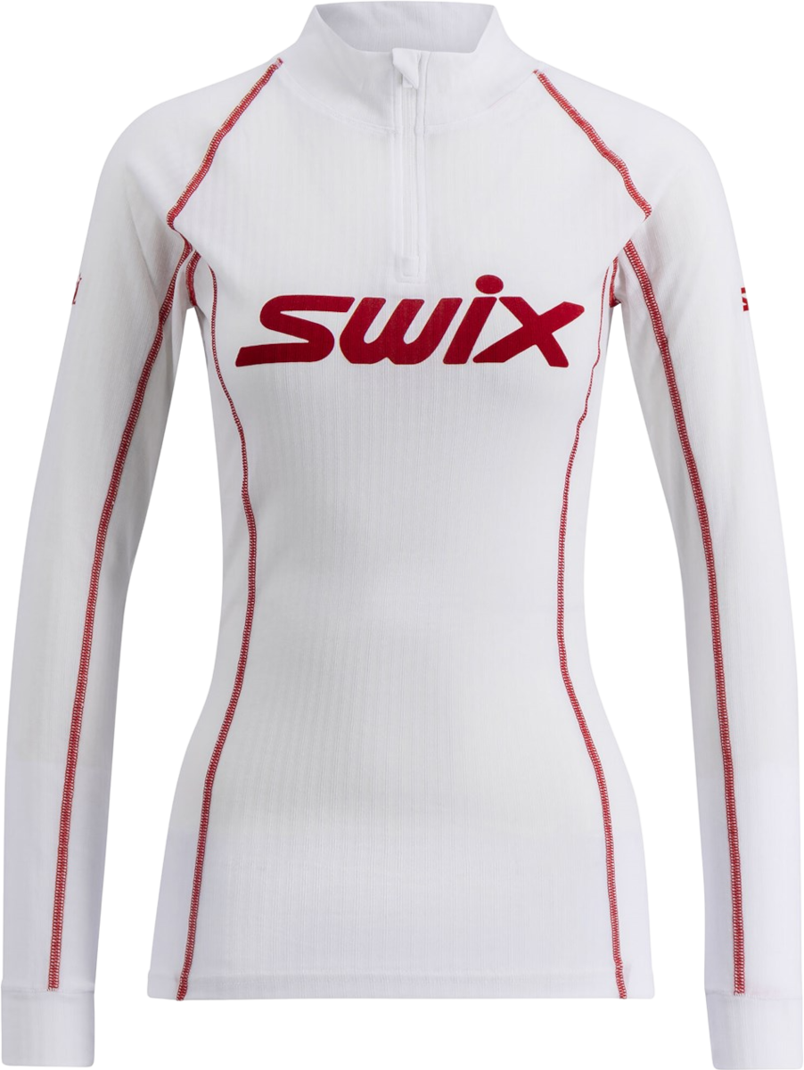 Tričko SWIX SWIX RaceX Classic Half Zip Top Biela | 10111-23-00036, 1