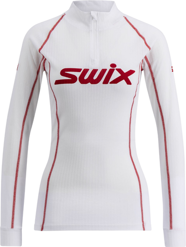 Tričko SWIX SWIX RaceX Classic Half Zip Top Biela | 10111-23-00036, 1