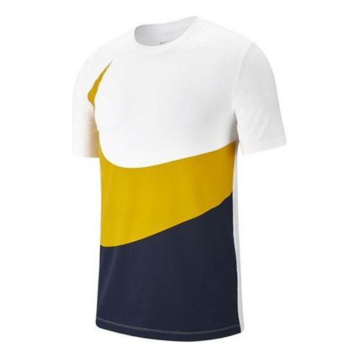 Tričko Nike Nike Sports Colorblock T-Shirt Biela | CK9586-102