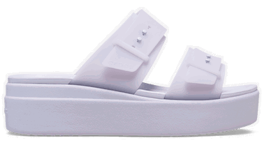 Tenisky a topánky Crocs Brooklyn Buckle Frosted Low Sandals Biela | 210980-5BR, 0