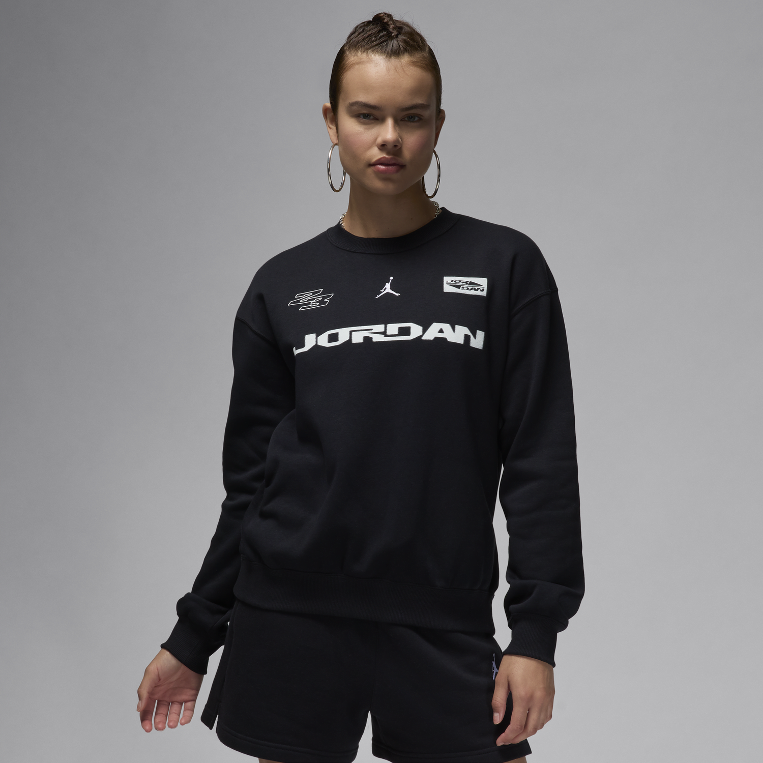 Mikina Jordan Jordan Brooklyn Fleece Čierna | FV7086-010, 0