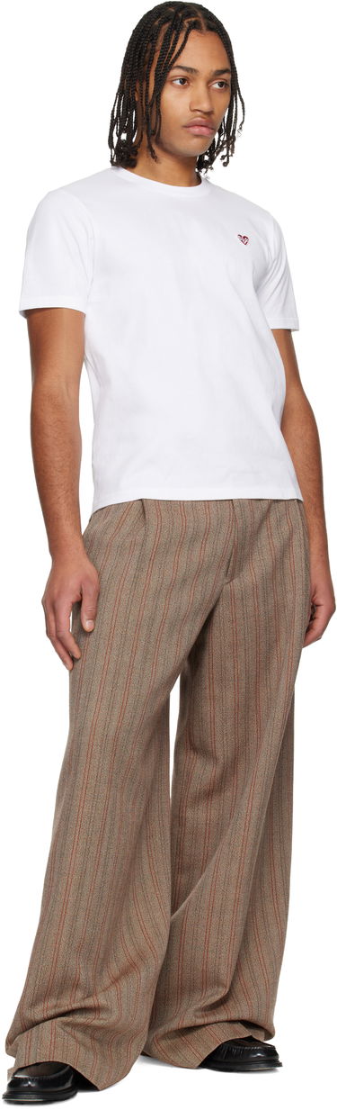 Tričko BAPE 'BAPE' Heart One Point T-shirt Biela | 001TEL802060L, 3