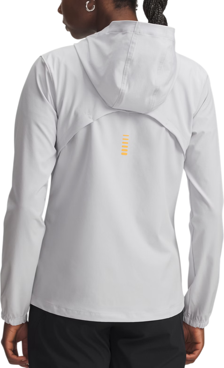 Vetrovka Under Armour Under Armour UA OutRun the STORM Hooded Jacket Biela | 1377043-014, 1