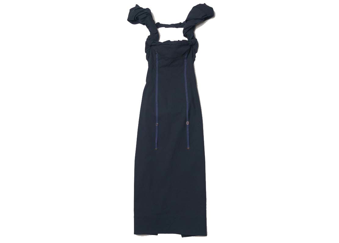 Šaty Jacquemus La Robe Crema Dress Navy | 223DR025-1062-380, 0