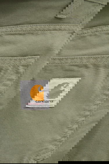 Nohavice Carhartt WIP Cotton Landon Pant Zelené | I034806.1YFGD, 3