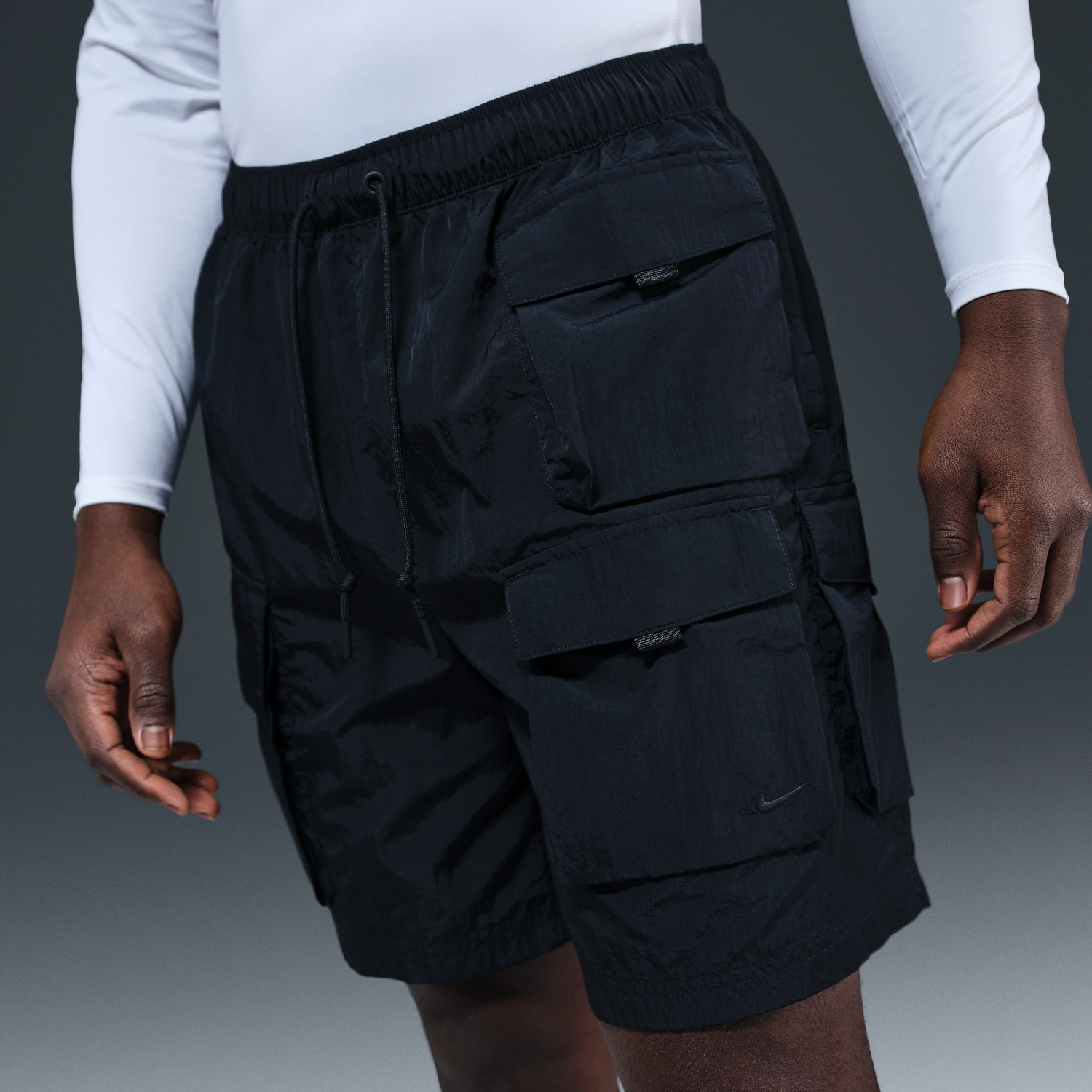 Šortky Nike Tech Woven Cargo Shorts Čierna | HJ0677-010, 1