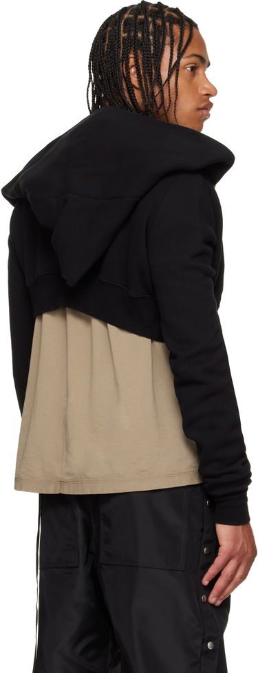 Mikina Rick Owens Concordians Micro Mountain Hoodie Čierna | DU02E7284 FSL, 2