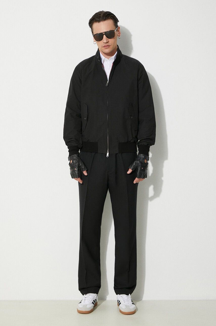 Bomber bunda Baracuta G9 Cloth Bomber Jacket Čierna | BRCPS0001, 1