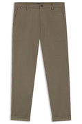 Modern-fit trousers in brushed twill