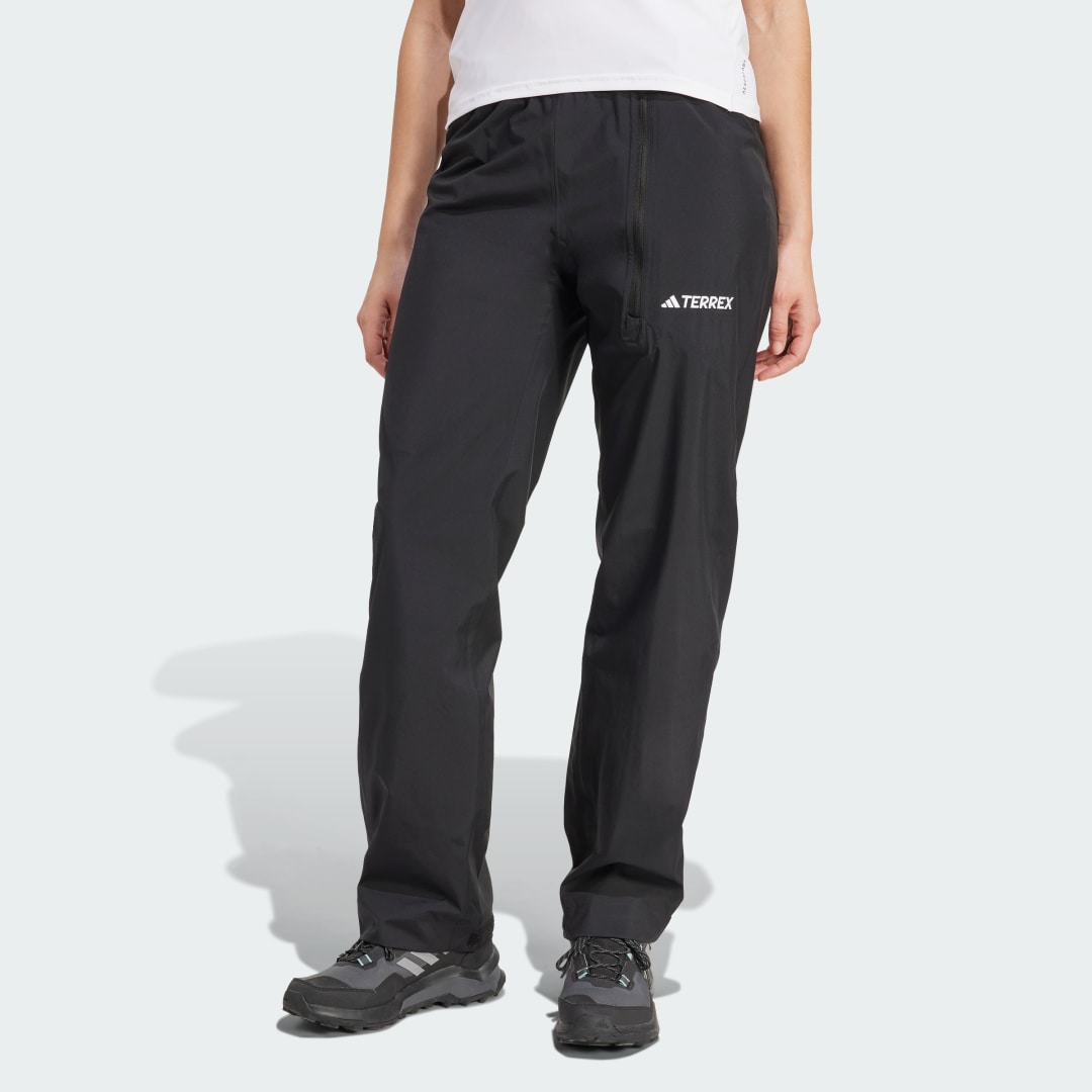 Nohavice adidas Performance Terrex Multi Climaproof Rain Pants Čierna | JN3261, 0