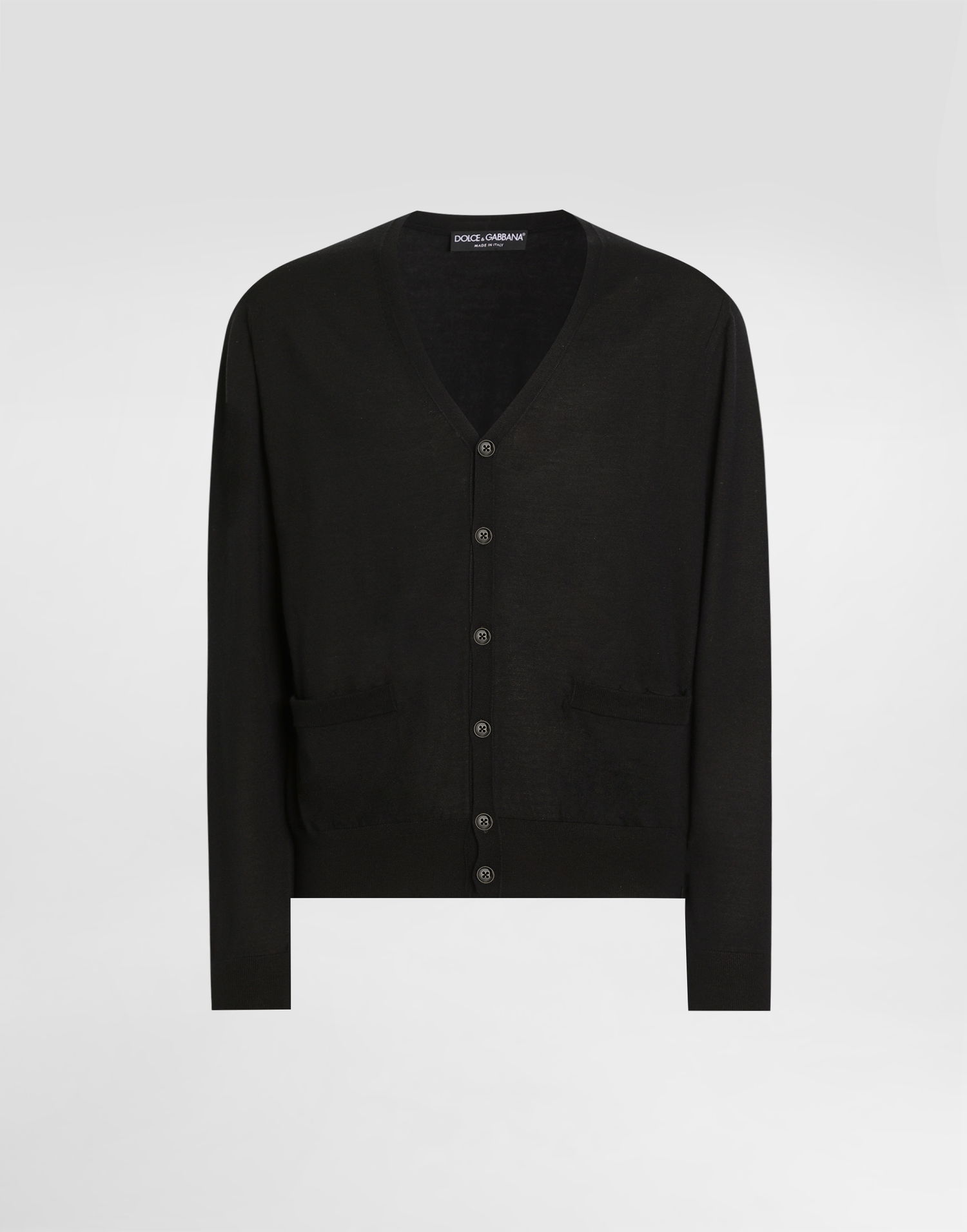 Sveter Dolce & Gabbana Cashmere Cardigan Čierna | GXV01TJBW05N0000, 0