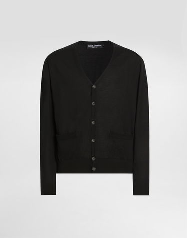 Sveter Dolce & Gabbana Cashmere Cardigan Čierna | GXV01TJBW05N0000, 0