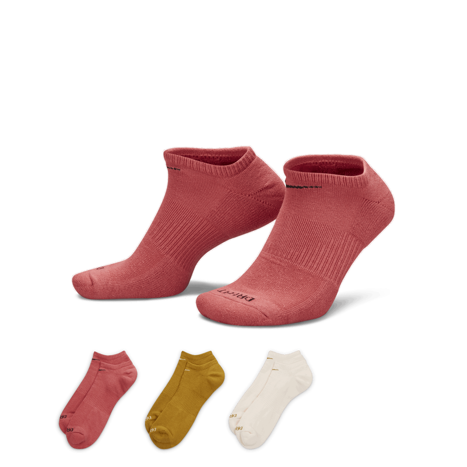 Ponožky Nike Everyday Plus Cushion (3 páry) Ružová | SX6889-992, 0